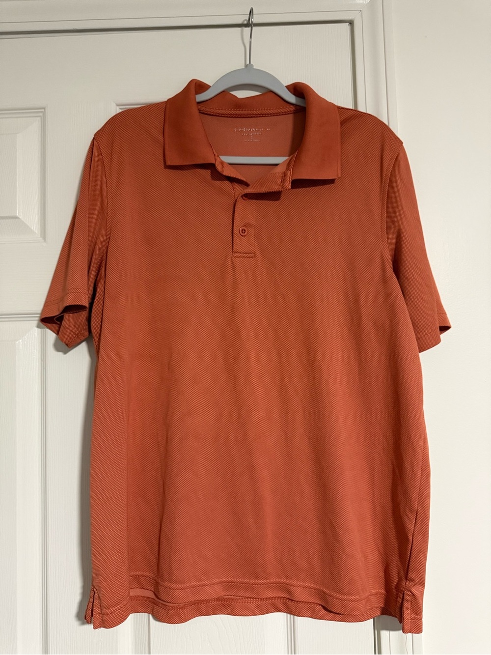 Banana Republic Men's Polo in Terracotta Orange